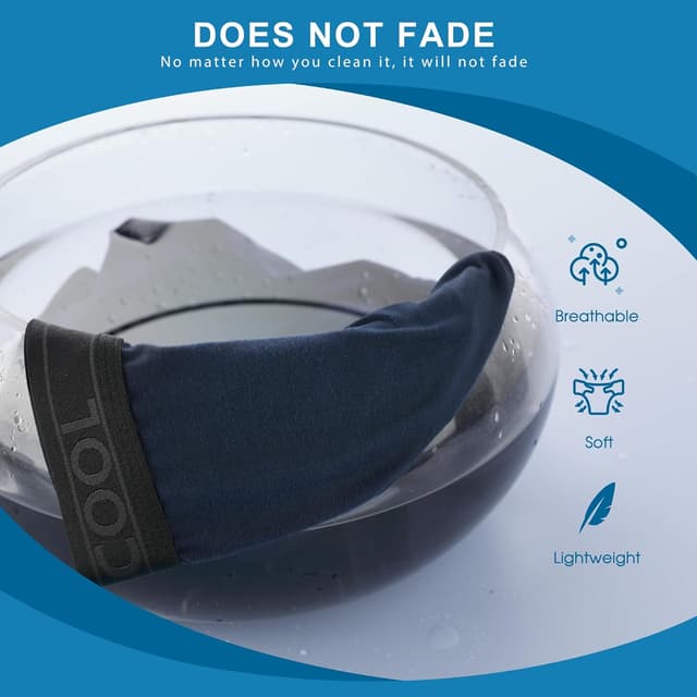 Detalle de BAMBOO COOL Breathable Men’s Boxer Briefs 6-Pack with Moisture-Wicking Comfortsoft Fabric