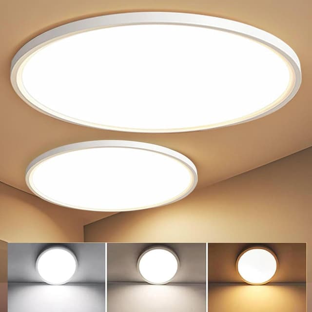 Detalle de MGEELED LED Deckenleuchte 20 W, IP44