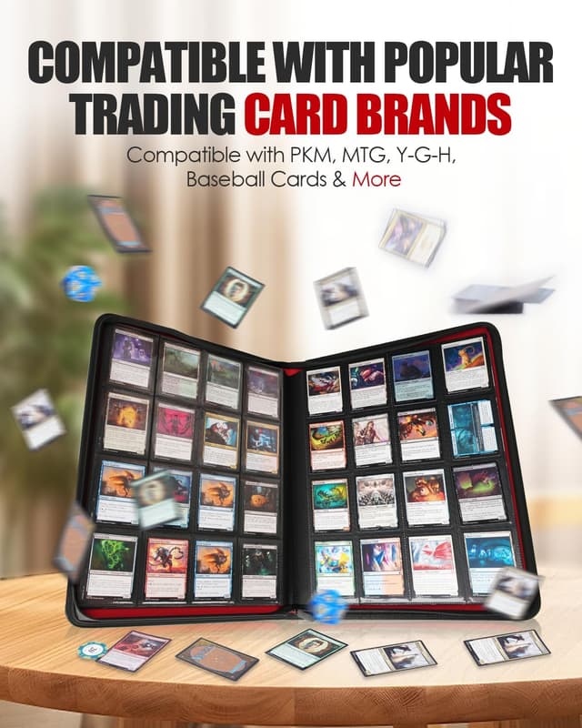 Thumbnail 4 de 16-Pocket Card Binder holds 832 cards