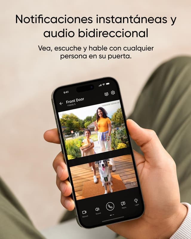 Thumbnail 1 de eufy Security Video Doorbell E340 📹 Doble, 2K HD, Sin Cuotas