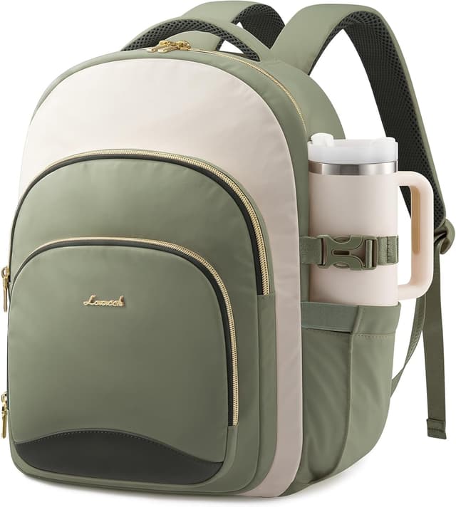 Detalle de LOVEVOOK Rucksack Damen 15,6 Zoll Laptop