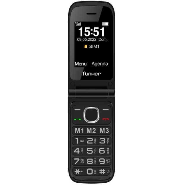 Thumbnail 2 de Funker C200 Teléfono para mayores negro libre