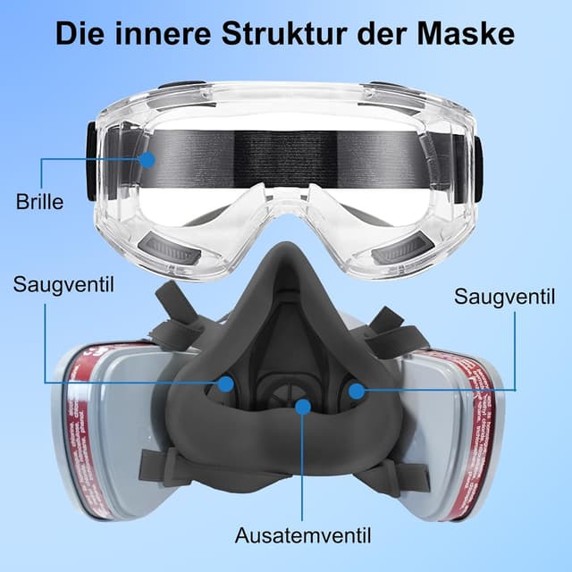 Thumbnail 1 de Masque Anti Poussière 18 in 1 Réutilisable 🎭