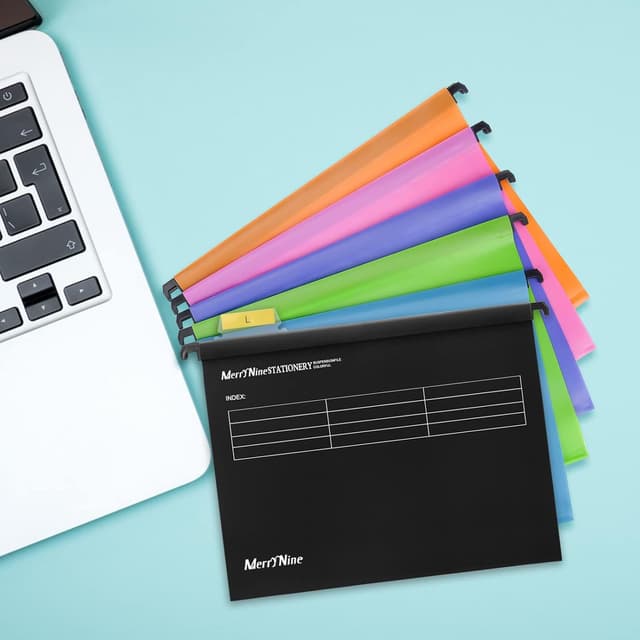 Detalle de MerryNine A4 suspension files, 15 pack