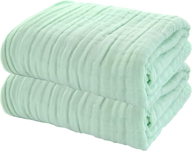 Imagen de YeBon 6-Layer Baby Muslin Bath Towels 41x41 en OfertitasTOP