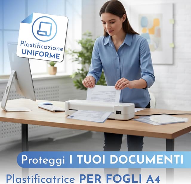 Detalle 2 de Plastificatrice A4 ADVNET 200W