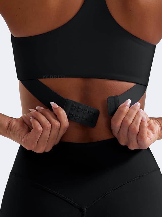 Detalle 1 de YEOREO Y Back Padded Sports Bra 2-Pack