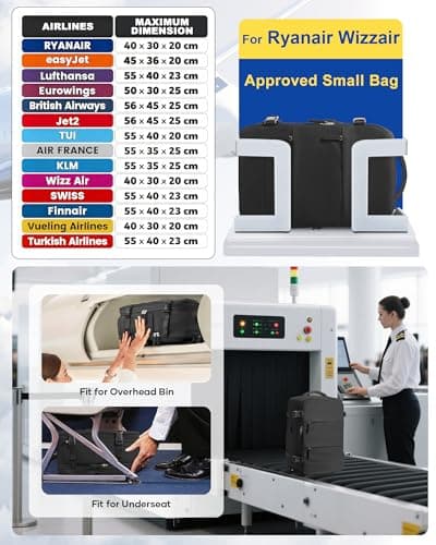 Detalle de SZLX mochila de vacío de cabina con bomba eléctrica y compartimentos sellados (Ryanair)