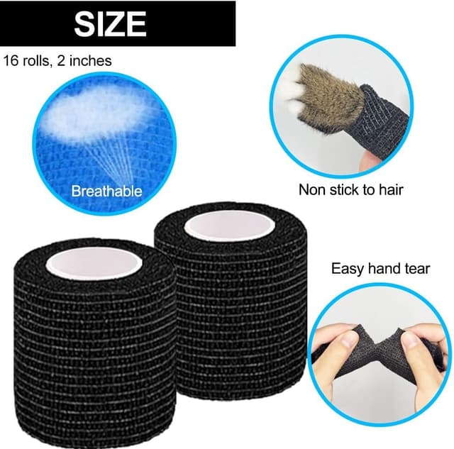 Detalle 2 de Clooflar cohesive bandage 16 pack 5cm