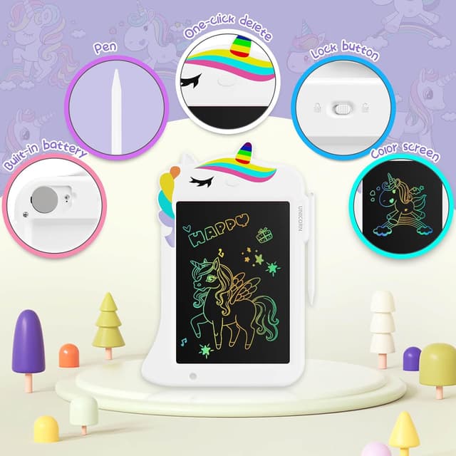 Thumbnail 4 de Genialba 8.8-inch Unicorn LCD Drawing Tablet for Kids ๐