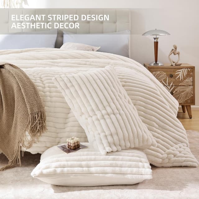 Detalle de Smoofy Fluffy King Comforter Set 104x90