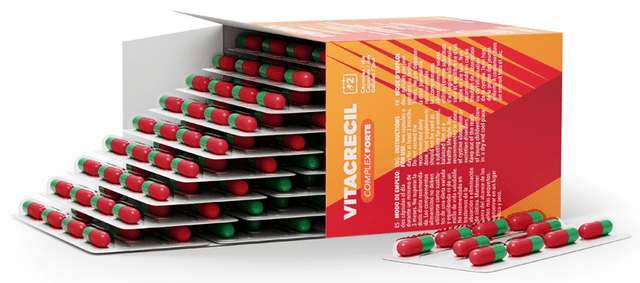Thumbnail 1 de Vitacrecil Complex Forte - 3 frascos de 60 cápsulas 💊