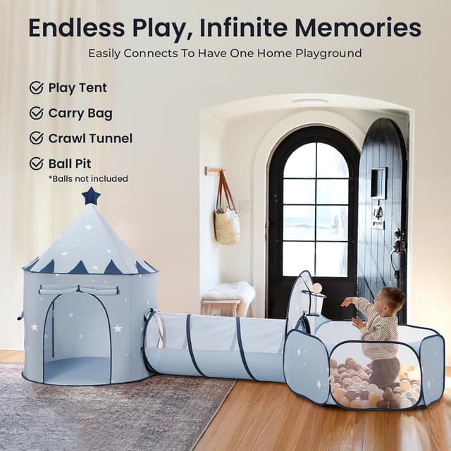 Thumbnail 4 de Tiny Land 3-in-1 Baby Tunnel 47