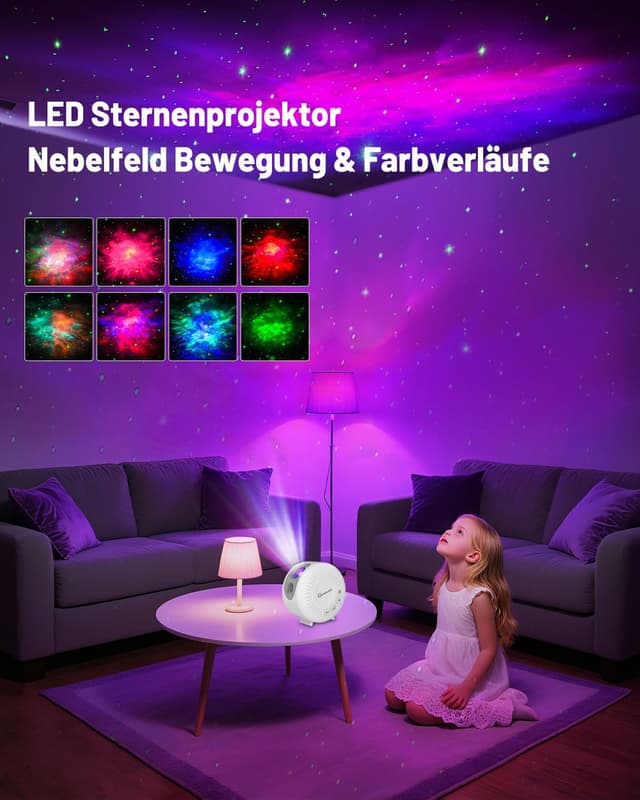 Detalle 2 de MYSTILUCK Sternenhimmel Projektor