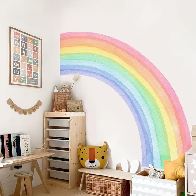 Thumbnail 4 de Supzone Wandtattoo Regenbogen Groß 143 x 160 cm