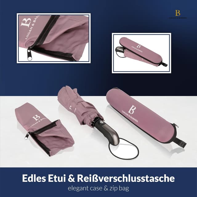 Thumbnail 6 de LOGAN & BARNES Manchester Regenschirm Sturmfest