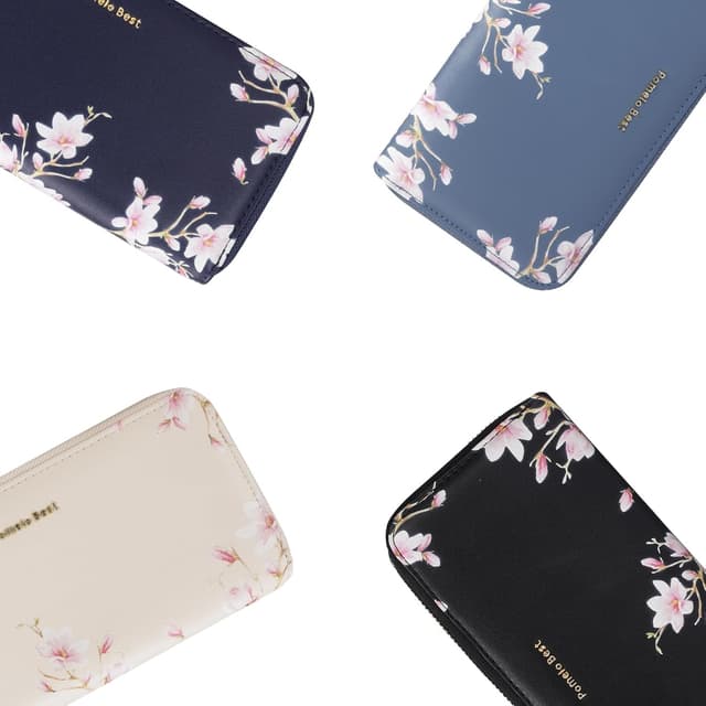 Detalle de Pomelo Best portafogli in pelle, 20 cm