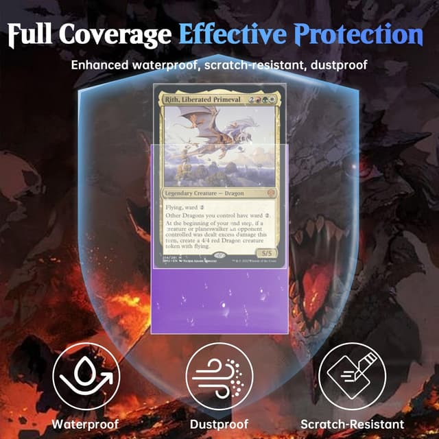 Detalle 1 de 600ct Perfect Fit card sleeves 64x89mm