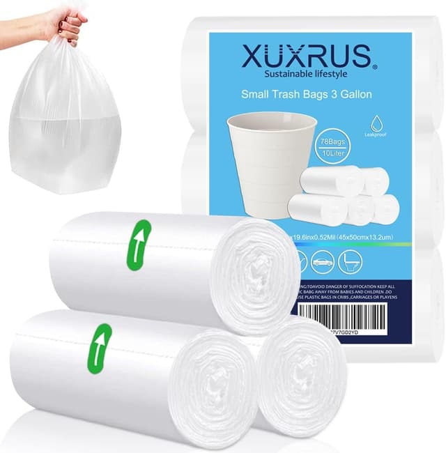 Imagen de XUXRUS Pedal Bin Liners 78 Pack 10L en OfertitasTOP