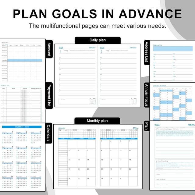 Thumbnail 5 de Holderzyi Agenda 2026 A5 un día por página