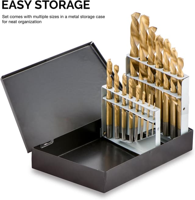 Thumbnail 4 de Lot de 15 forets gauchers NEIKO 10037A ⚙