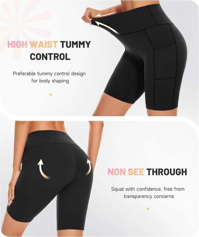 Thumbnail 3 de SIMIYA Cycling Shorts Women High Waist