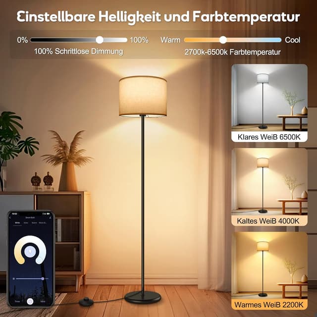 Thumbnail 2 de AmazeFun LED Stehlampe 156 cm