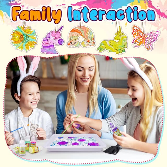 Thumbnail 5 de Hapikids Water Marbling Paint for Kids ๐จ