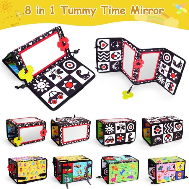 Detalle de Vicloon Tummy Time Mirror Toy for Babies