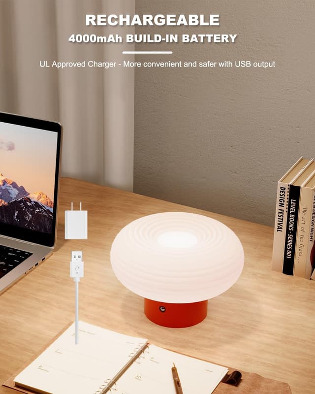 Thumbnail 4 de FANHAO Lampada da Tavolo LED dimmerabile 4000mAh