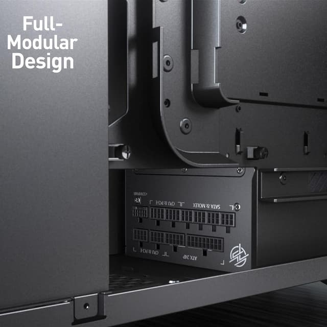 Detalle de MSI MPG A1000G PCIE5: vollmodulares 1000-W-PC-Netzteil mit ATX 3.0 & PCIe 5.0