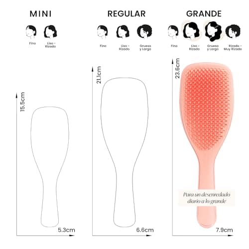 Thumbnail 6 de Tangle Teezer Large Ultimate Detangler — Cepillo desenredante para cabello grueso y rizado