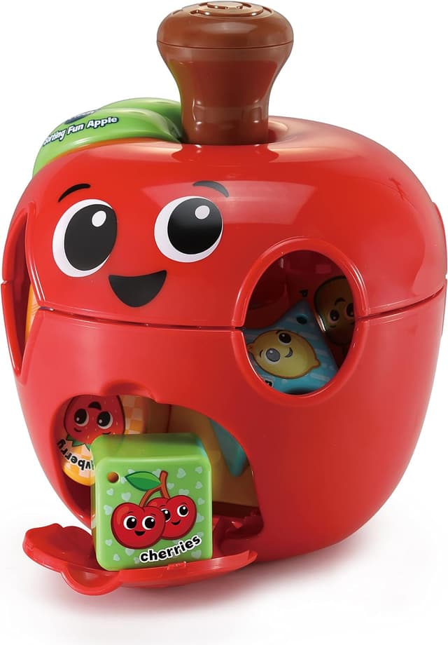 Detalle de VTech Sorting Fun Apple shape sorter learning toy (ages 1–3)