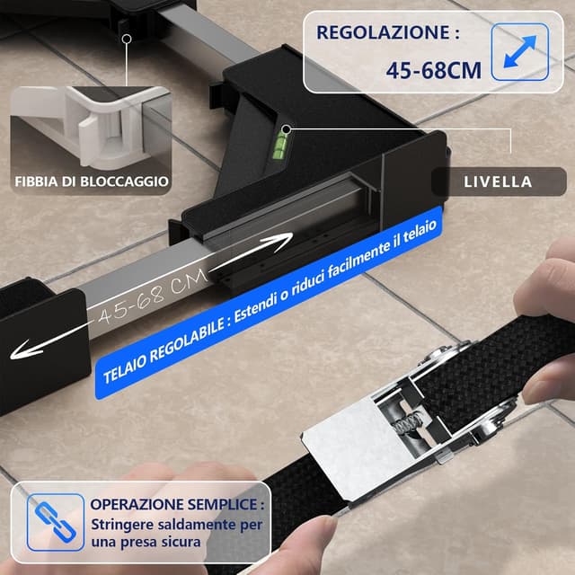 Thumbnail 5 de JHCHU Kit impilamento universale 45–68 cm