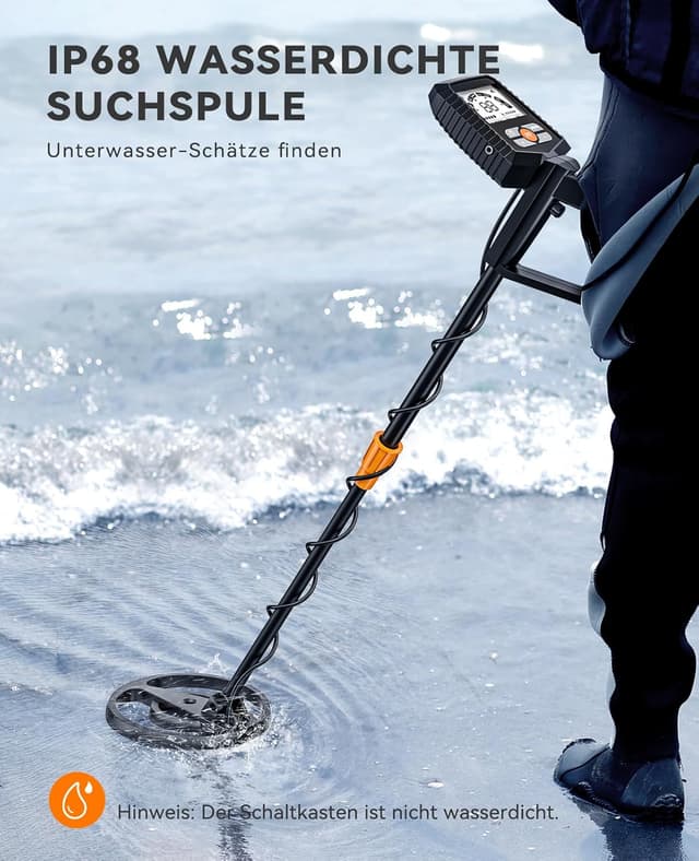 Thumbnail 6 de SUNPOW Metalldetektor Profi Set – 4 Modi