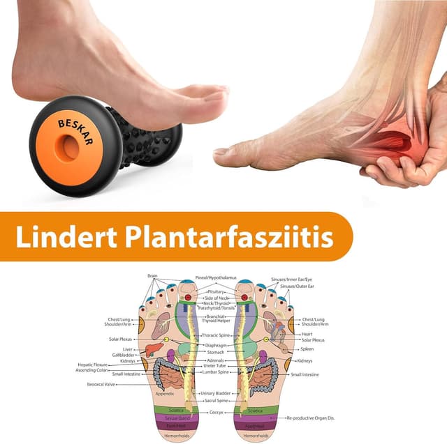 Detalle de Fußmassagerolle für Plantarfasziitis 1 Stück