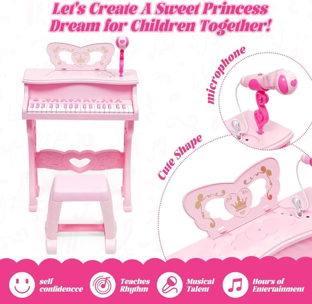 Thumbnail 2 de Pianoforte elettronico per bambini 37 tasti 🎹