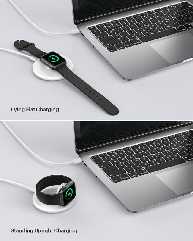 Detalle 2 de Apple Watch Cargador Magnético Plegable