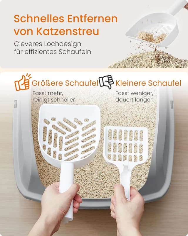 Detalle 2 de Feandrea Katzenklo 50,5 x 37,5 x 19,5 cm XL