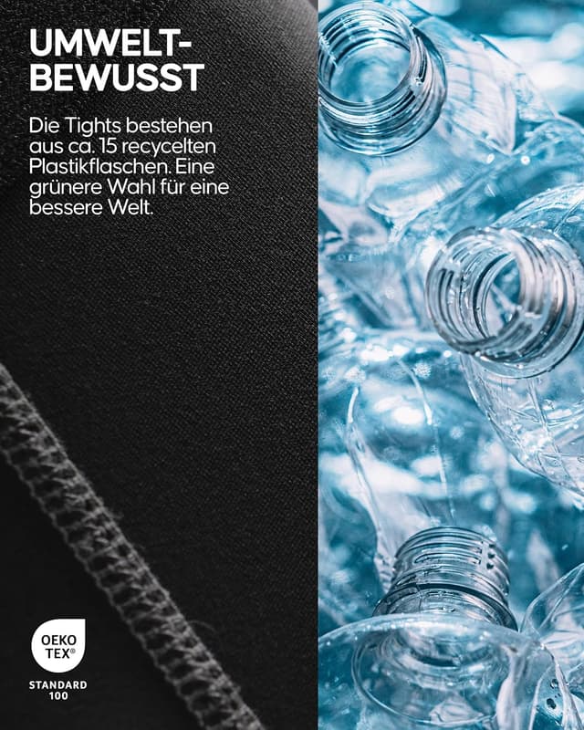 Thumbnail 3 de DANISH ENDURANCE Laufhose Herren 2er Pack