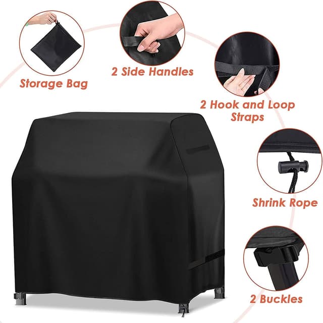 Thumbnail 2 de GARPROVM Funda de barbacoa 104×101×48 cm