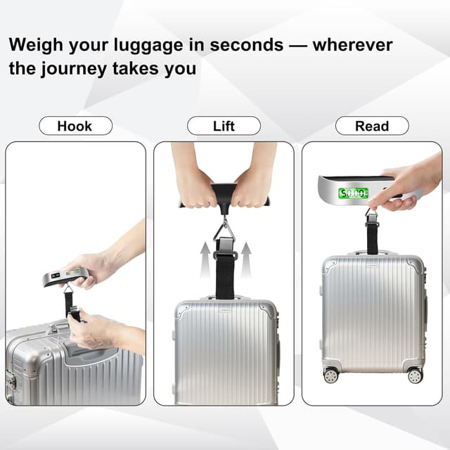 Thumbnail 4 de Digital Luggage Scale 110lb