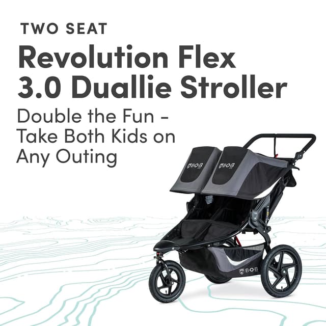 Thumbnail 1 de Bob Gear Revolution Flex 3.0 Duallie Jogging Stroller