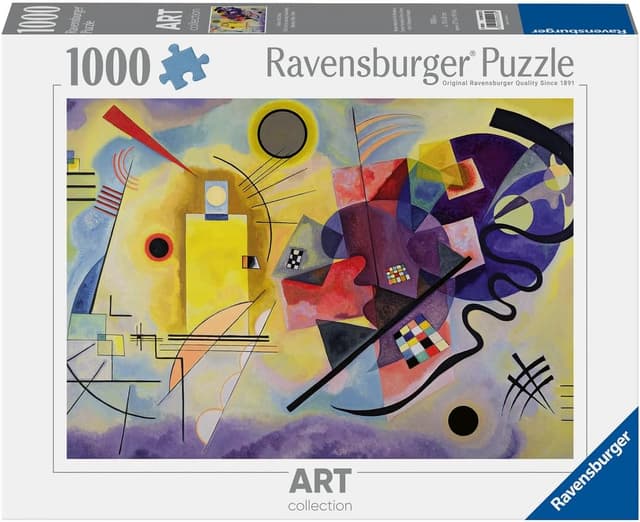 Detalle de Ravensburger Art Collection “Kannsky Wassily” puzzle 1000 pezzi, 70 x 50 cm