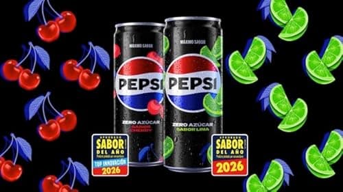 Detalle 2 de Pepsi zero Lima refresco cola 0 azúcar