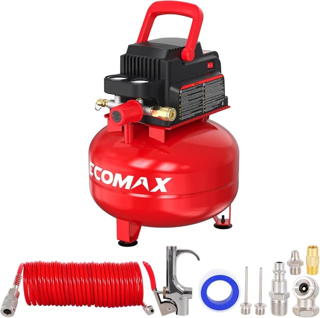 Imagen de ECOMAX Air Compressor 3 gal portable en OfertitasTOP
