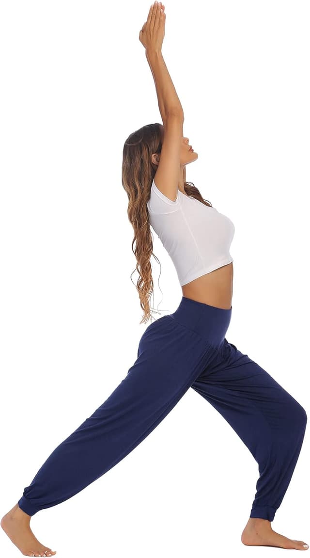 Detalle de Pinspark pantaloni yoga harem lunghi