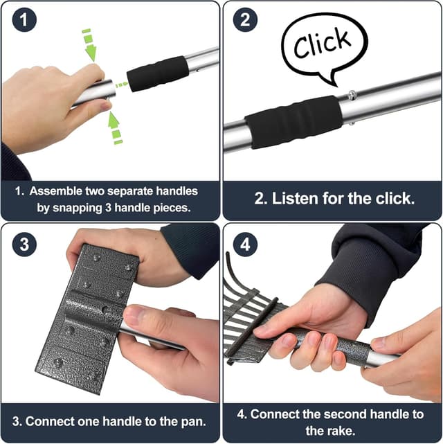 Detalle de Niubya Dog Pooper Scooper 96cm adjustable