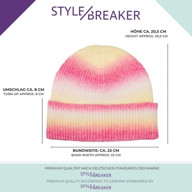 Thumbnail 4 de styleBREAKER Bonnet Tricoté Femme One Size
