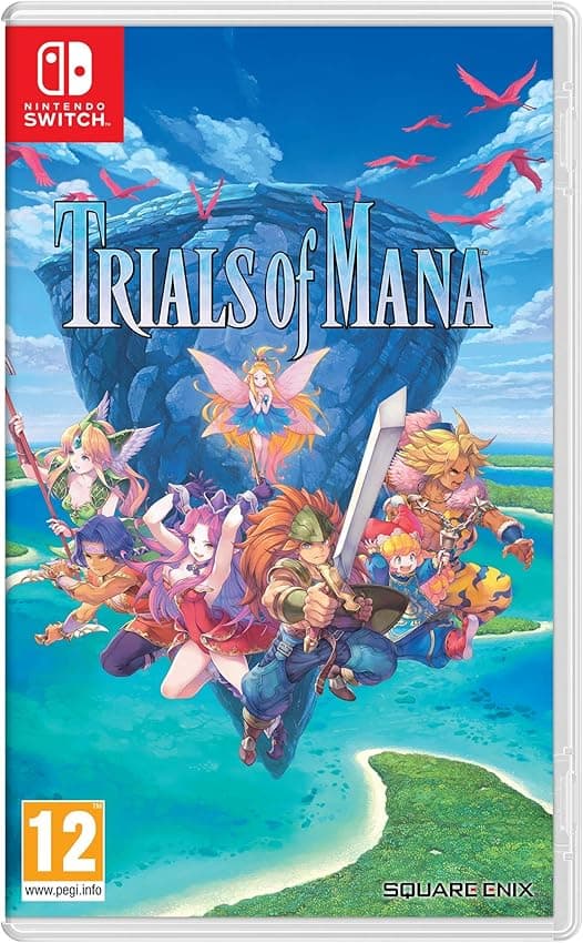 Detalle de Trials of Mana videojuego remake 3D completo
